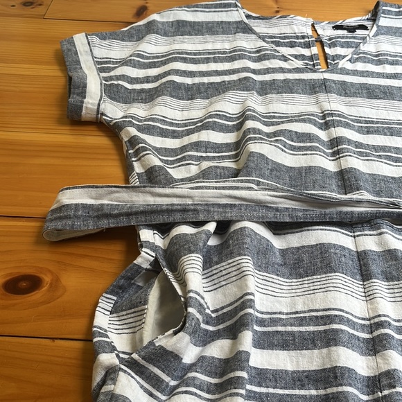 Madewell Linen-Cotton Blend Romper - Picture 6 of 10